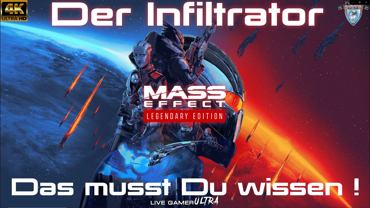 Mass Effect Legendary Edition🤖𝗗𝗲𝗿 𝗜𝗻𝗳𝗶𝗹𝘁𝗿𝗮𝘁𝗼𝗿 (𝗦𝗽𝗲𝘇𝗶𝗮𝗹𝗶𝘀𝗶𝗲𝗿𝘂𝗻𝗴) 𝗠𝗘1🔫[4K][Deutsch]