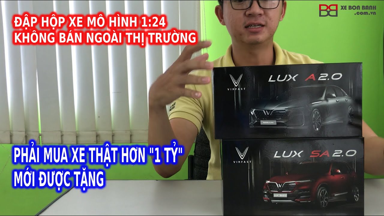 VinFast Lux A 2.0 | Đập Hộp Xe Mô Hình 