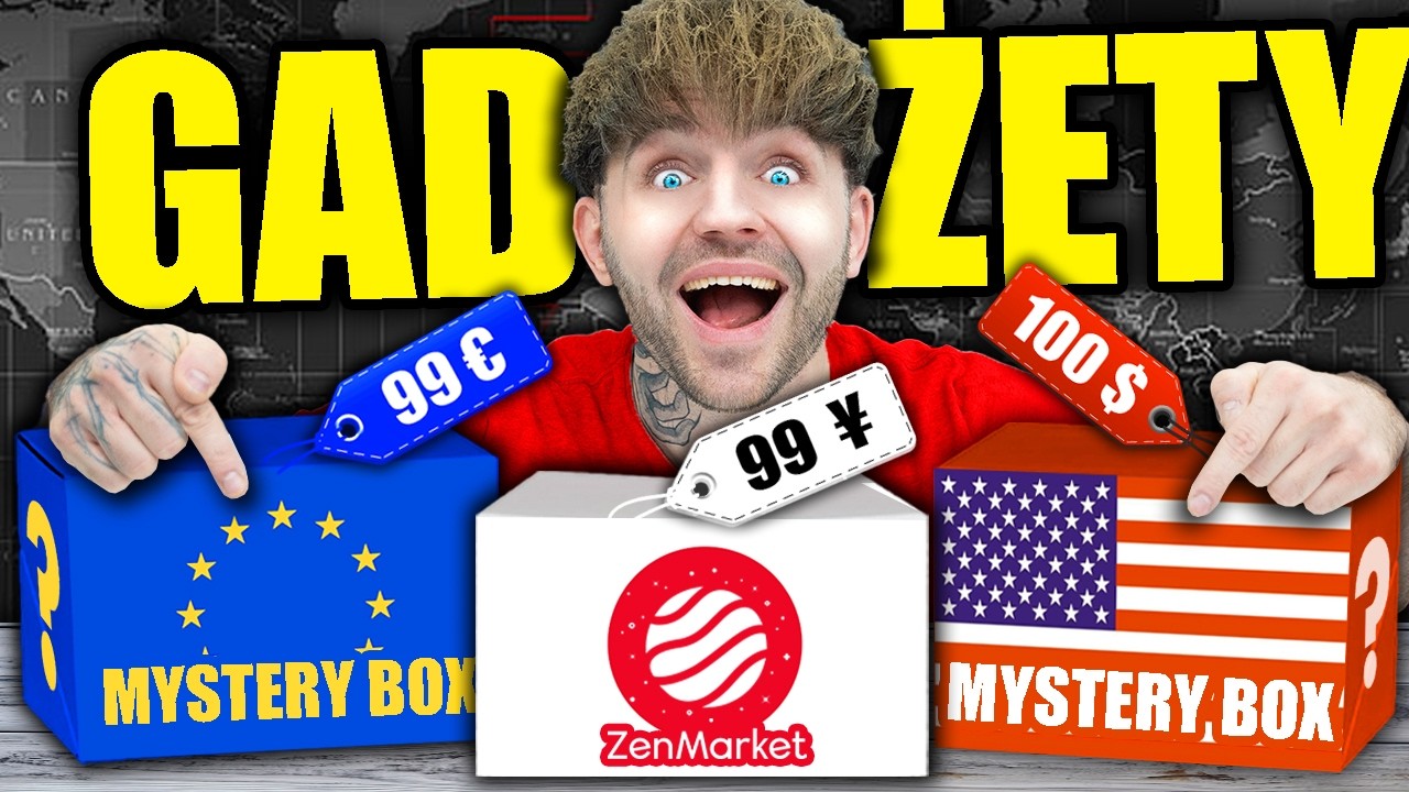 Otwieram MYSTERY BOXY z CAŁEGO ŚWIATA! *Japonia, USA, Niemcy*