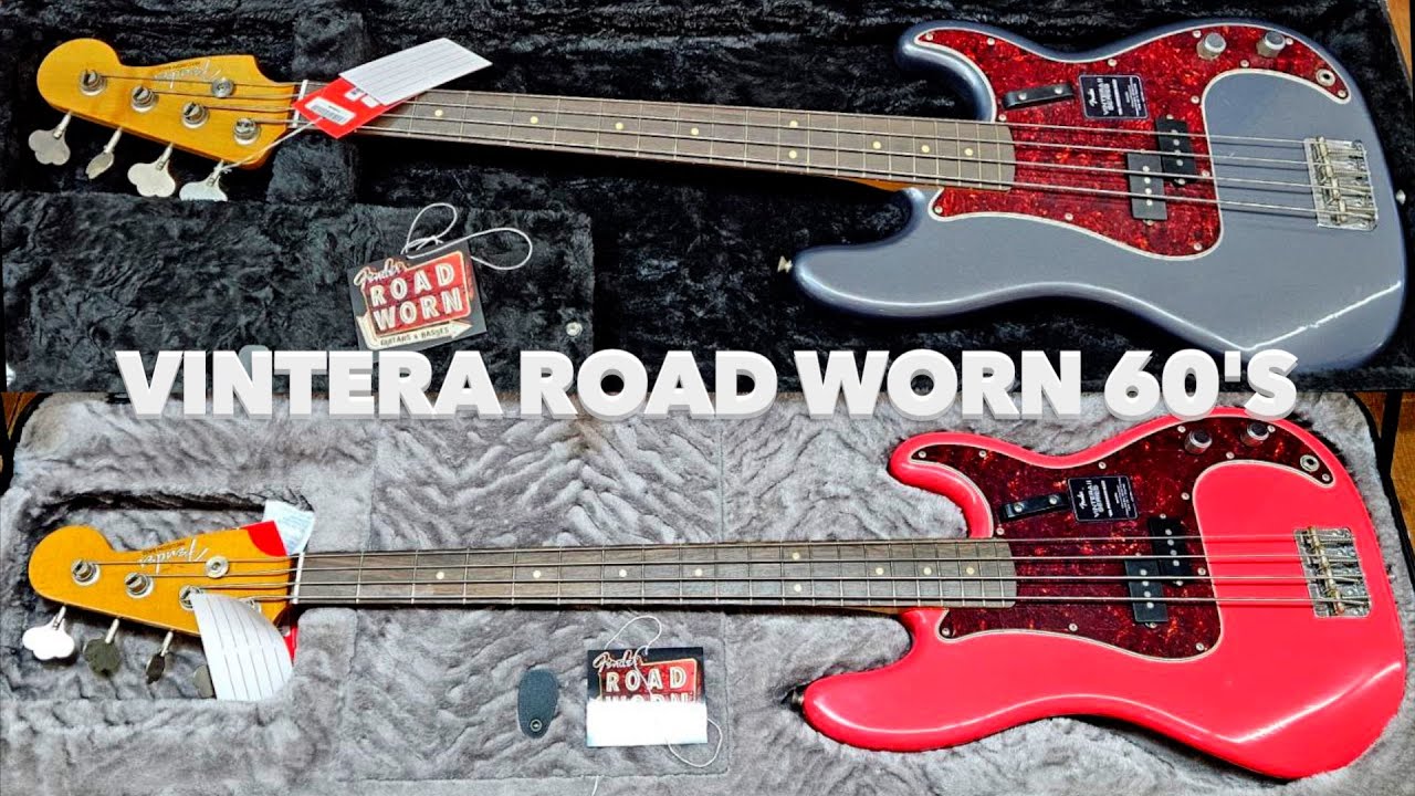 Fender VINTERA II 60's Road Worn LTD  Precision Bass - BASS PILLS