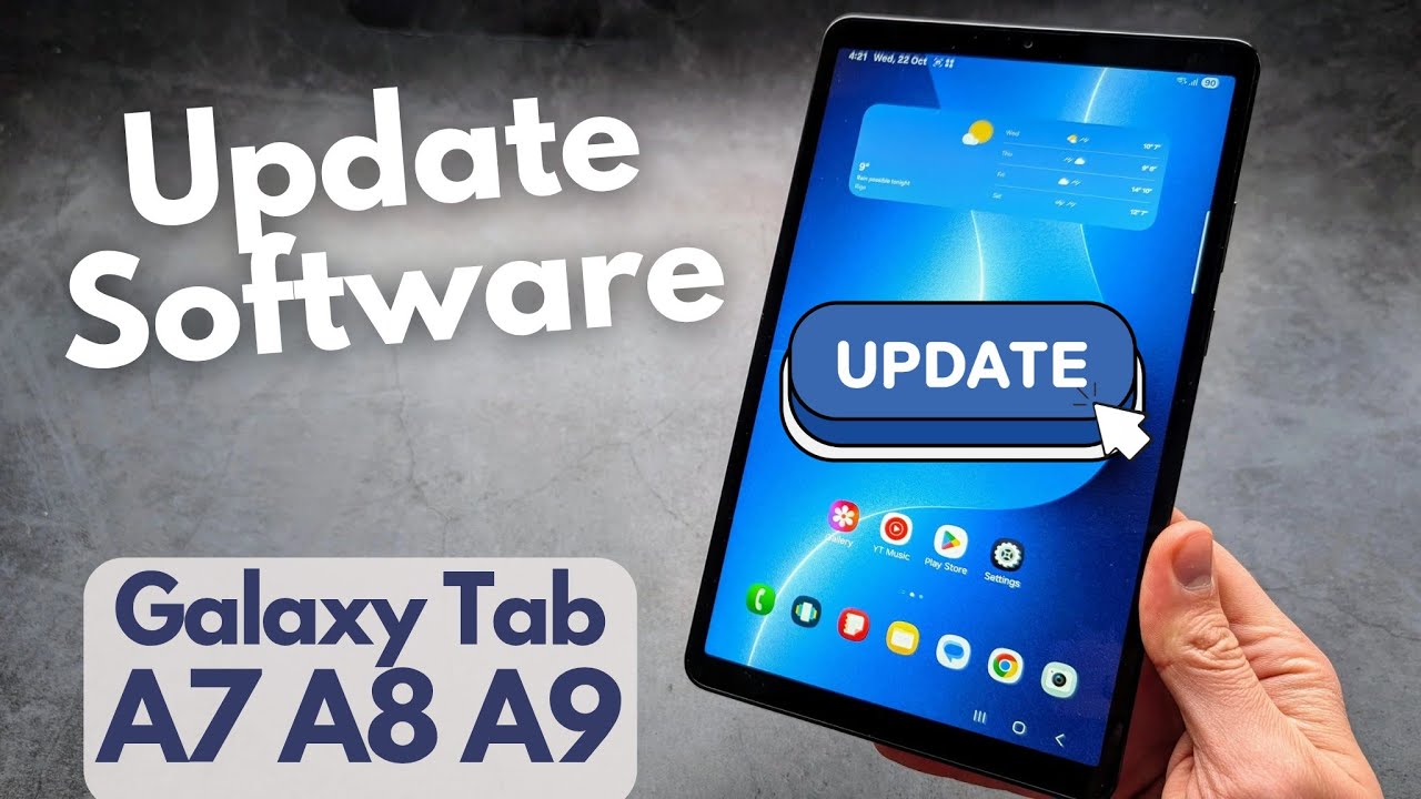Galaxy Tab A A7 A8 A9 &mdash; как обновить версию программного обеспечения до последней версии One UI