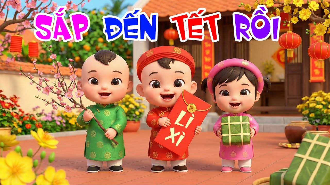 Nhạc Thiếu Nhi Sắp Đến Tết Rồi ⭐ Tuyển Tập Nhạc Tết Thiếu Nhi Hot Nhất Mùa Xuân 2026