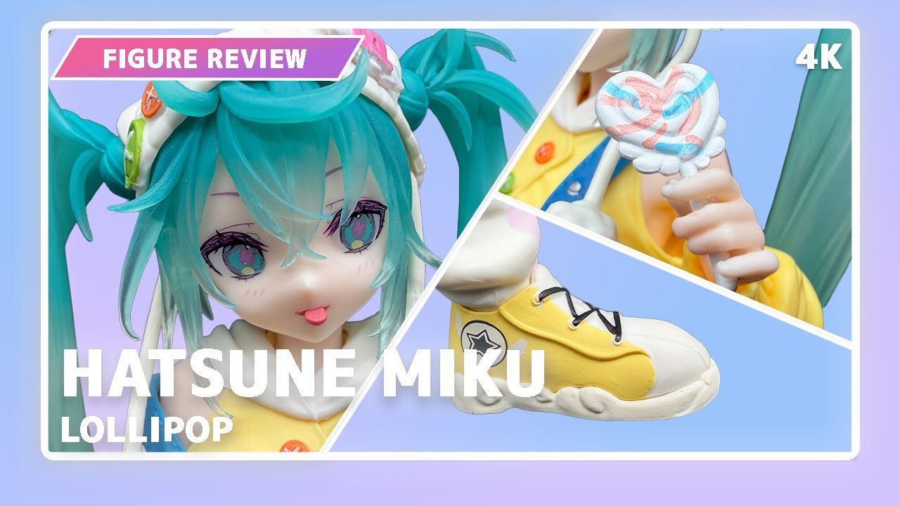 Hatsune Miku Figure Review – Lollipop | Hatsune Miku Prize Figure by FuRyu