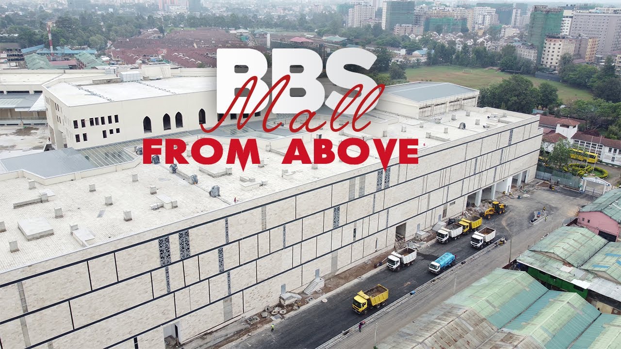 The BBS Mall from Above. ( Drone Footage)