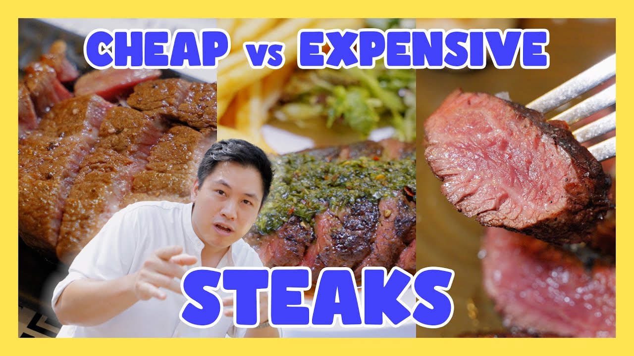 $21 vs $55 vs $130 Steaks! | Food Finders Singapore S7E9