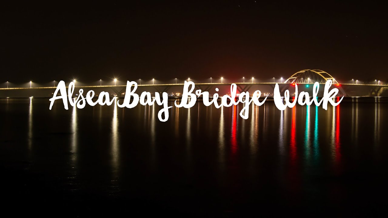 A Walk Across The Alsea Bay Bridge In Waldport, Oregon