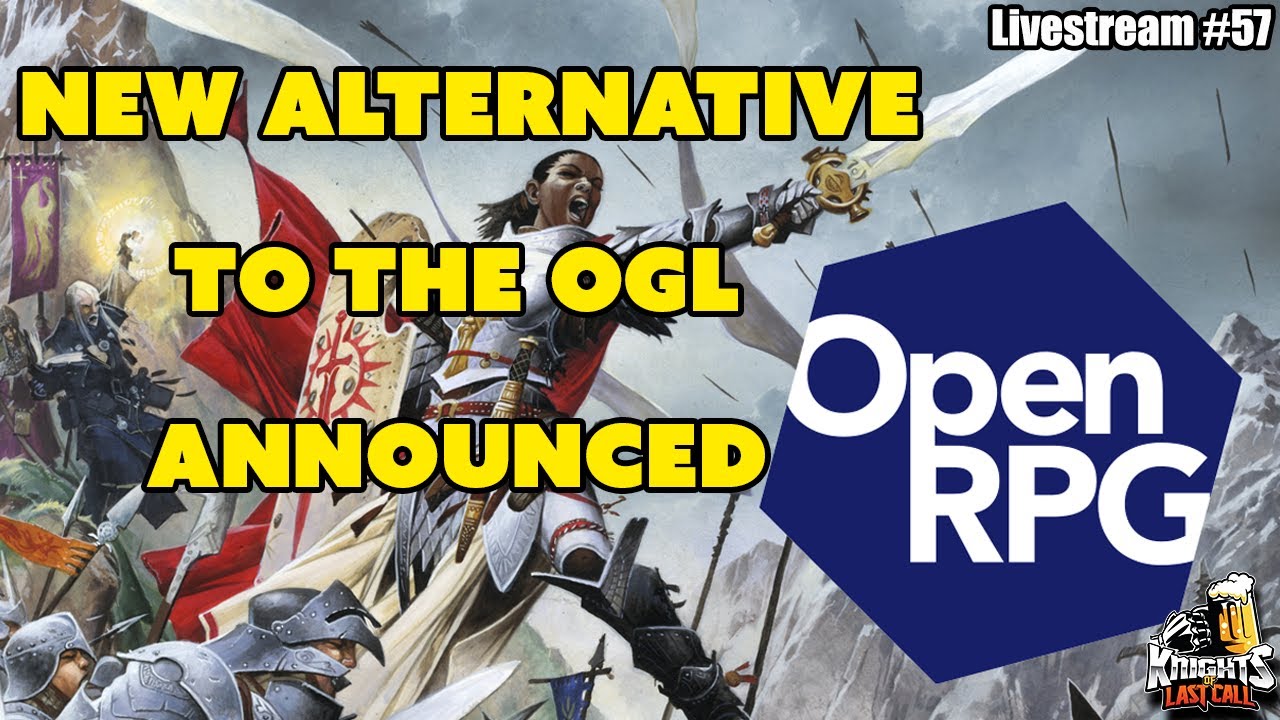 Paizo announces the ORC: Open RPG Creative License - a new alternative to the OGL-- Livestream #57