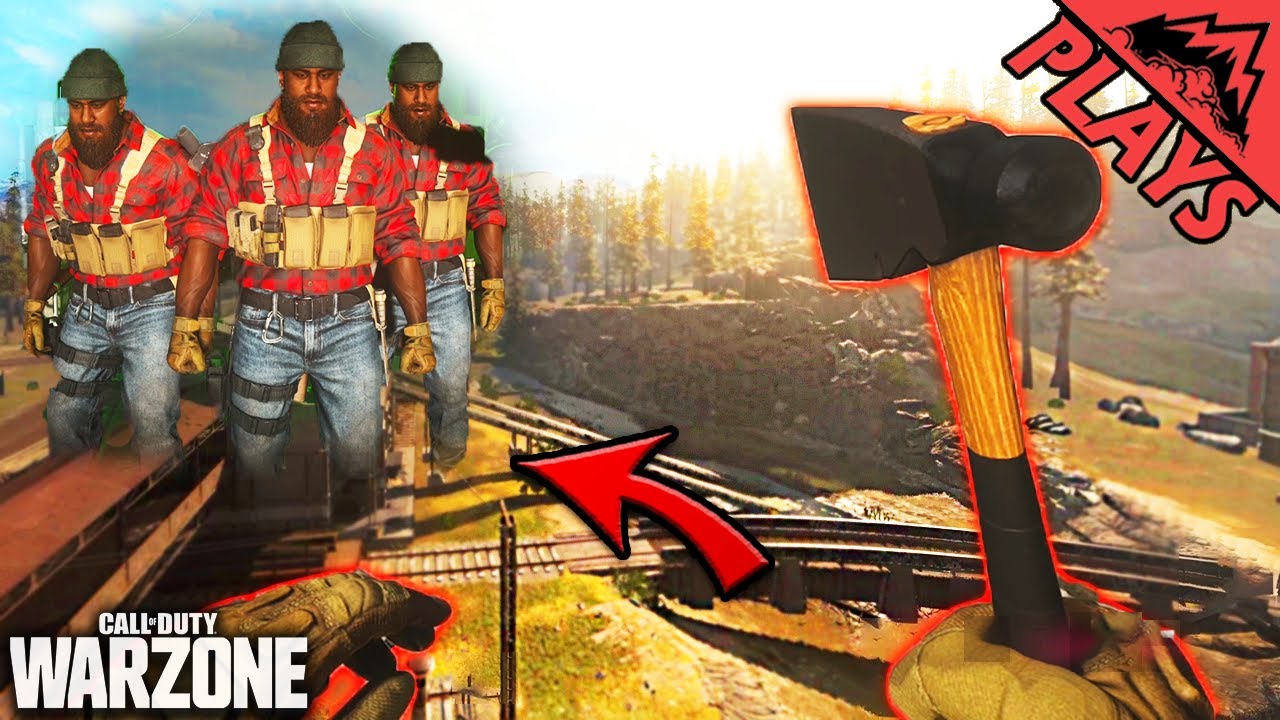 LUMBERJACK AXE SQUAD! - Warzone Battle Royale