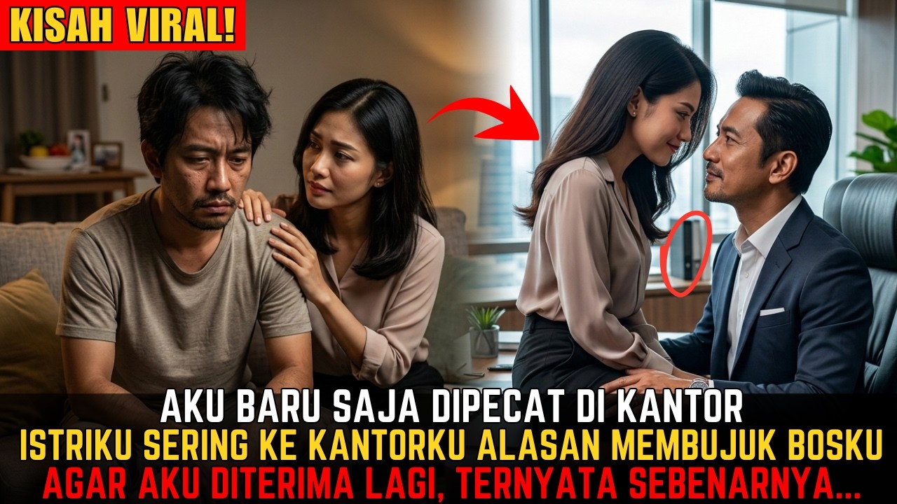 AKU DI PECAT, ISTRIKU KE KANTORKU ALASAN BUJUK BOS AGAR AKU BISA KERJA LAGI! TERNYATA SEBENARNYA...