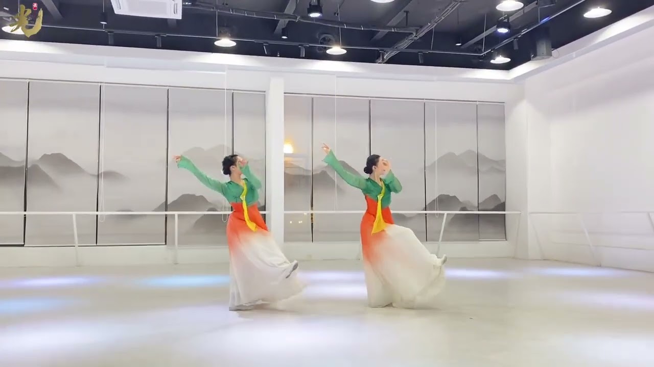 朝鲜族舞蹈《起风了》翻跳舞蹈生田轩宁 Chinese Ethnic Dance Korean Dance 