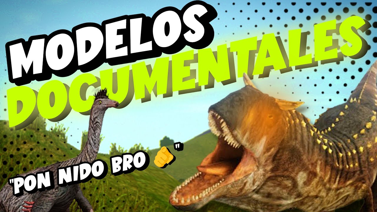 🦌Los modelos de documentales en TCI /The Cursed dinosaur isle #thecursedisle 🦖