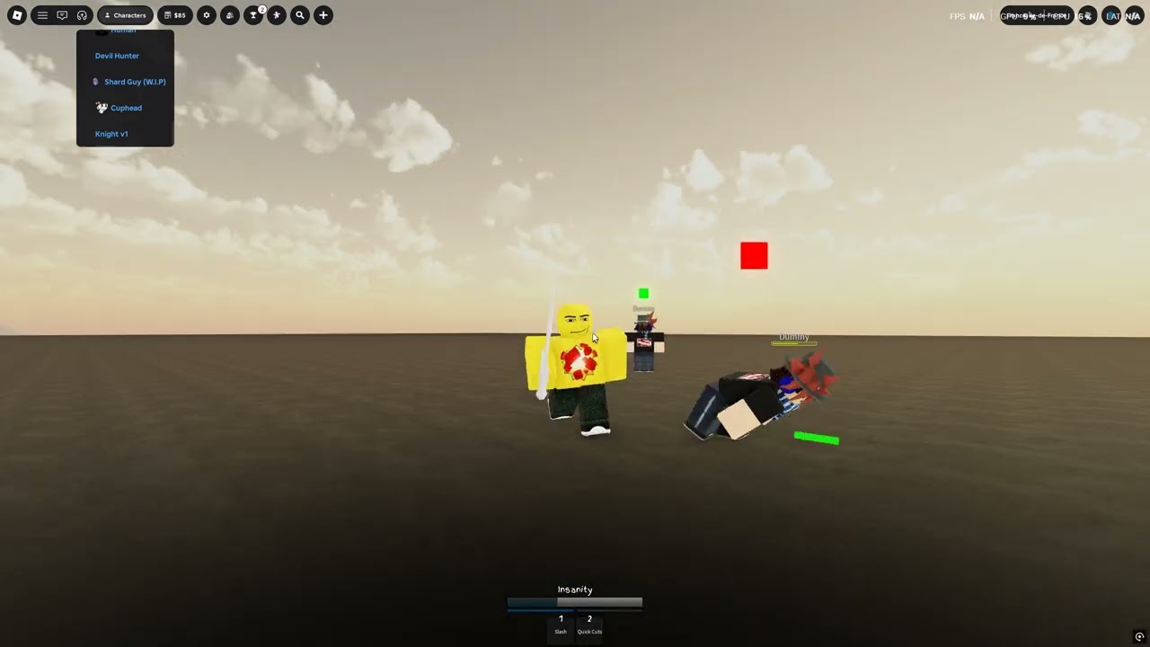 Knight moveset #1