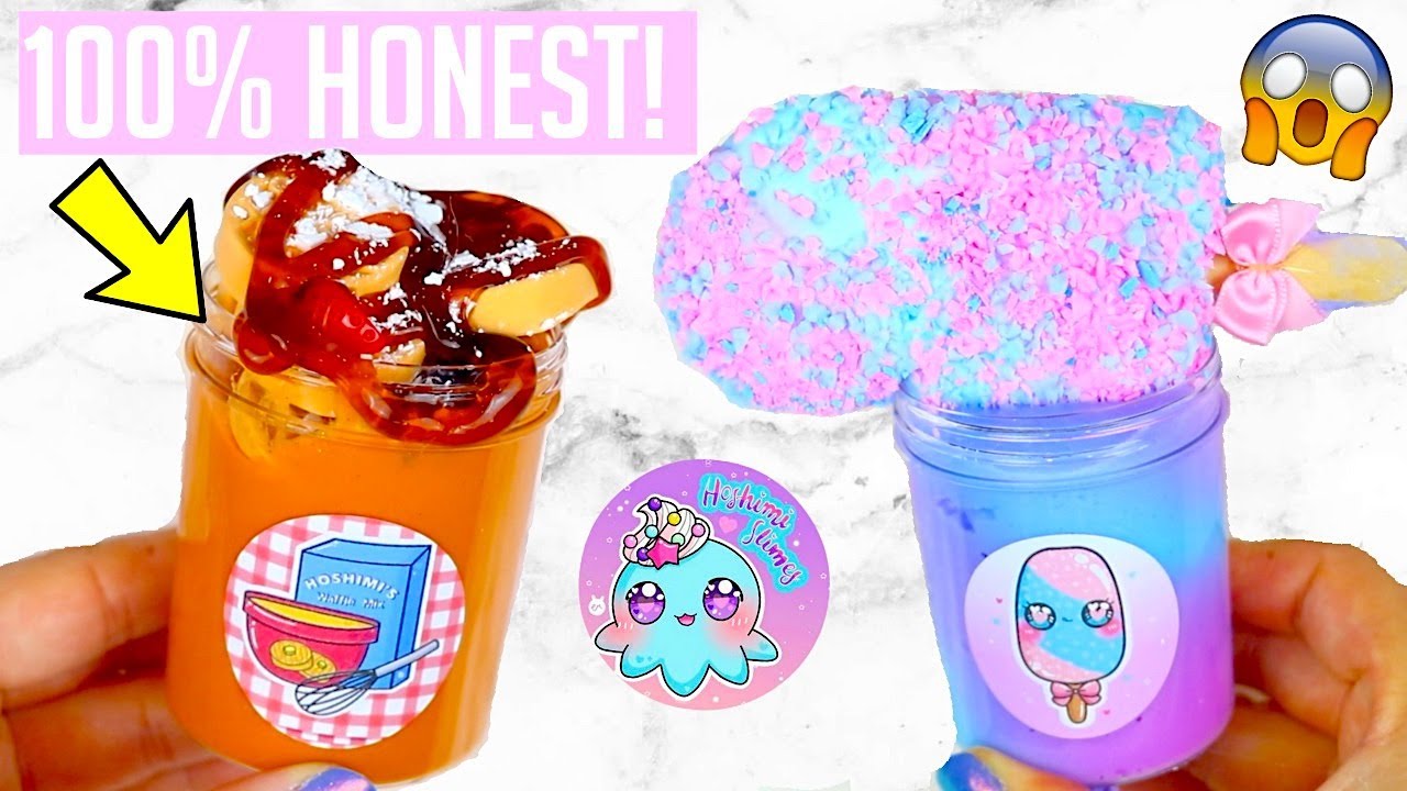 100% HONEST Hoshimi Slimes Review! $100 Slime Unboxing!