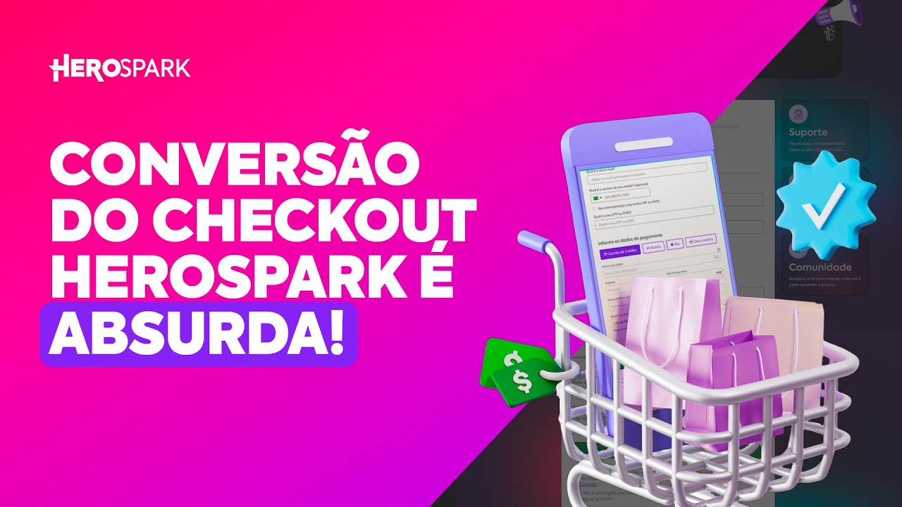Entenda como AUMENTAR a sua CONVERSÃO da página de checkout para 93%!