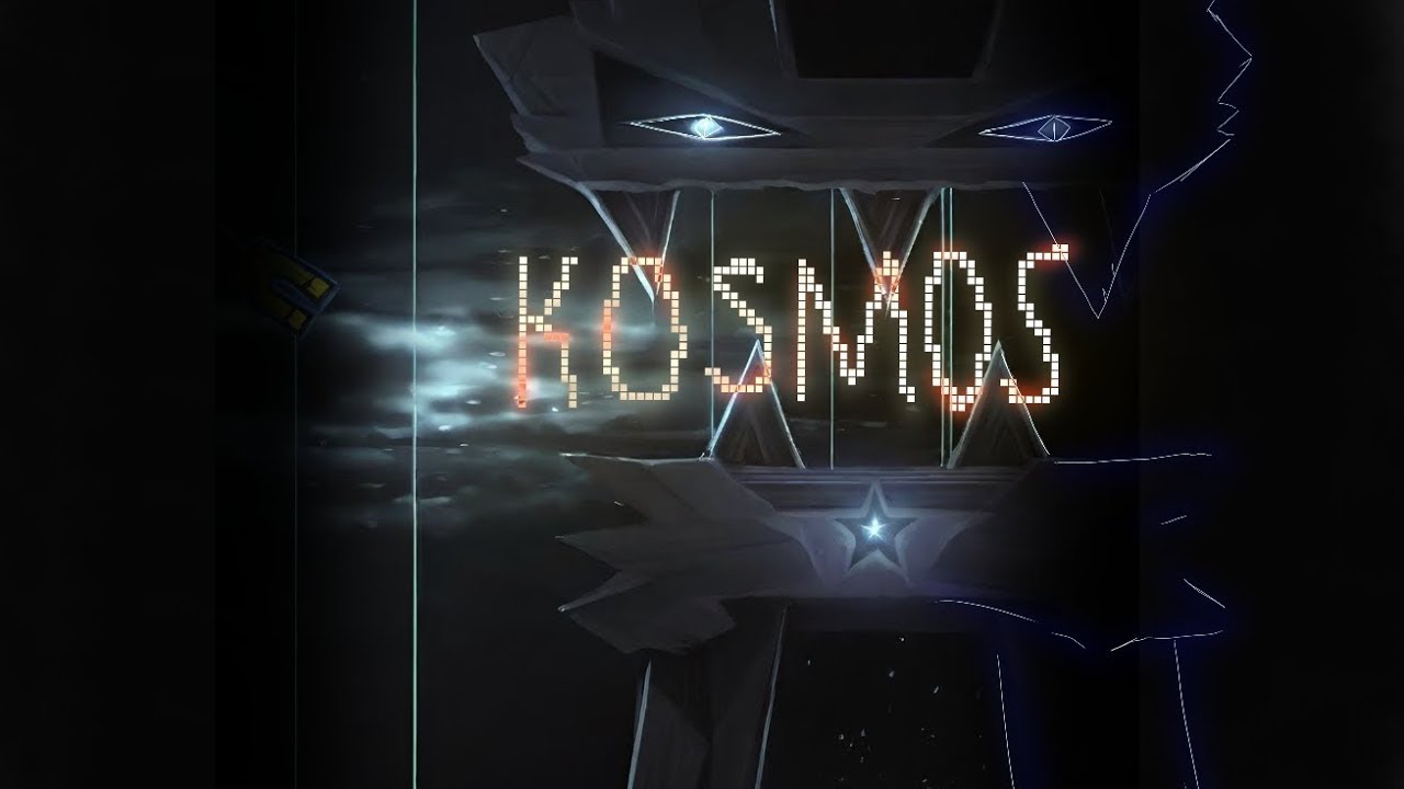 level request geomerty dash and learning gameplay of comsmic/cosmos im verefiyer