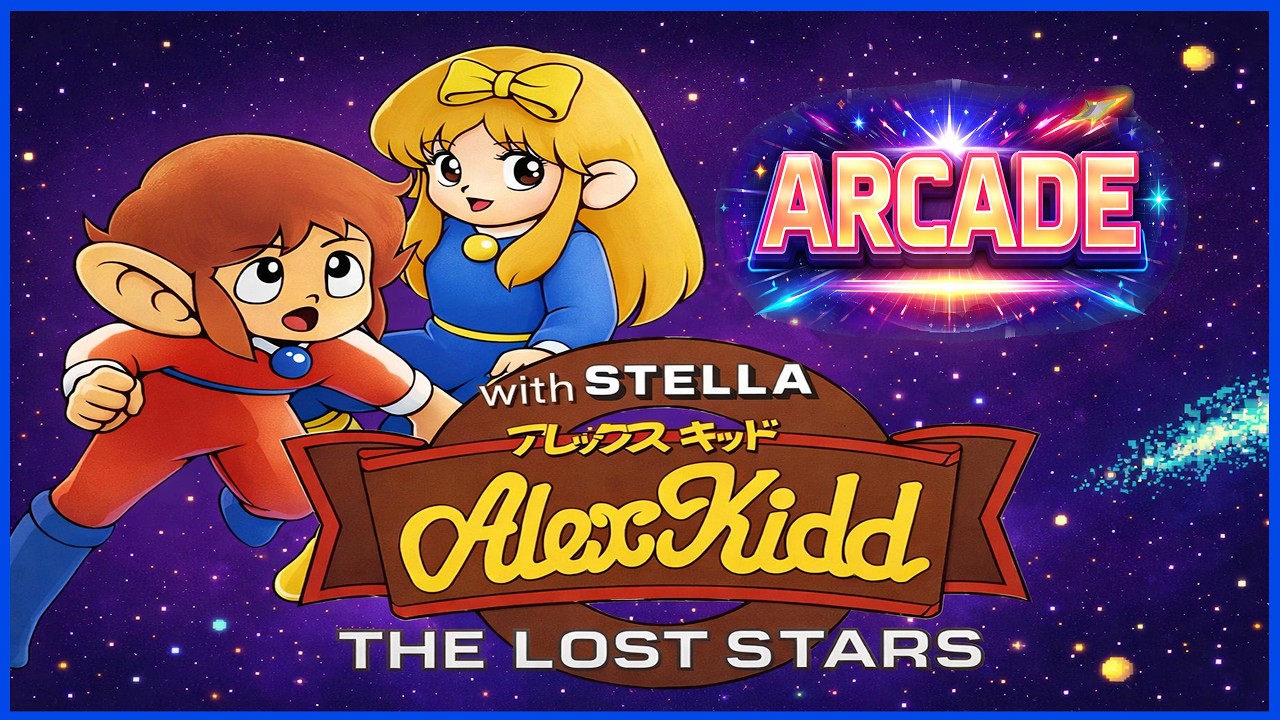 Alex Kidd: The Lost Stars &ndash; Longplay Arcade Cl&aacute;ssico da Sega