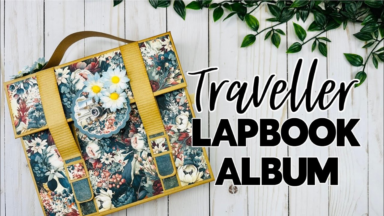 Traveller Suitcase Lapbook Album