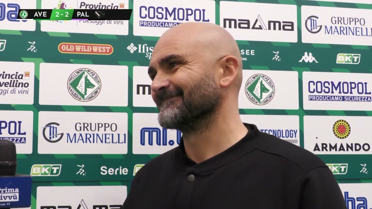 Avellino-Palermo 2-2. Le parole di Mister Biancolino nel post gara 
