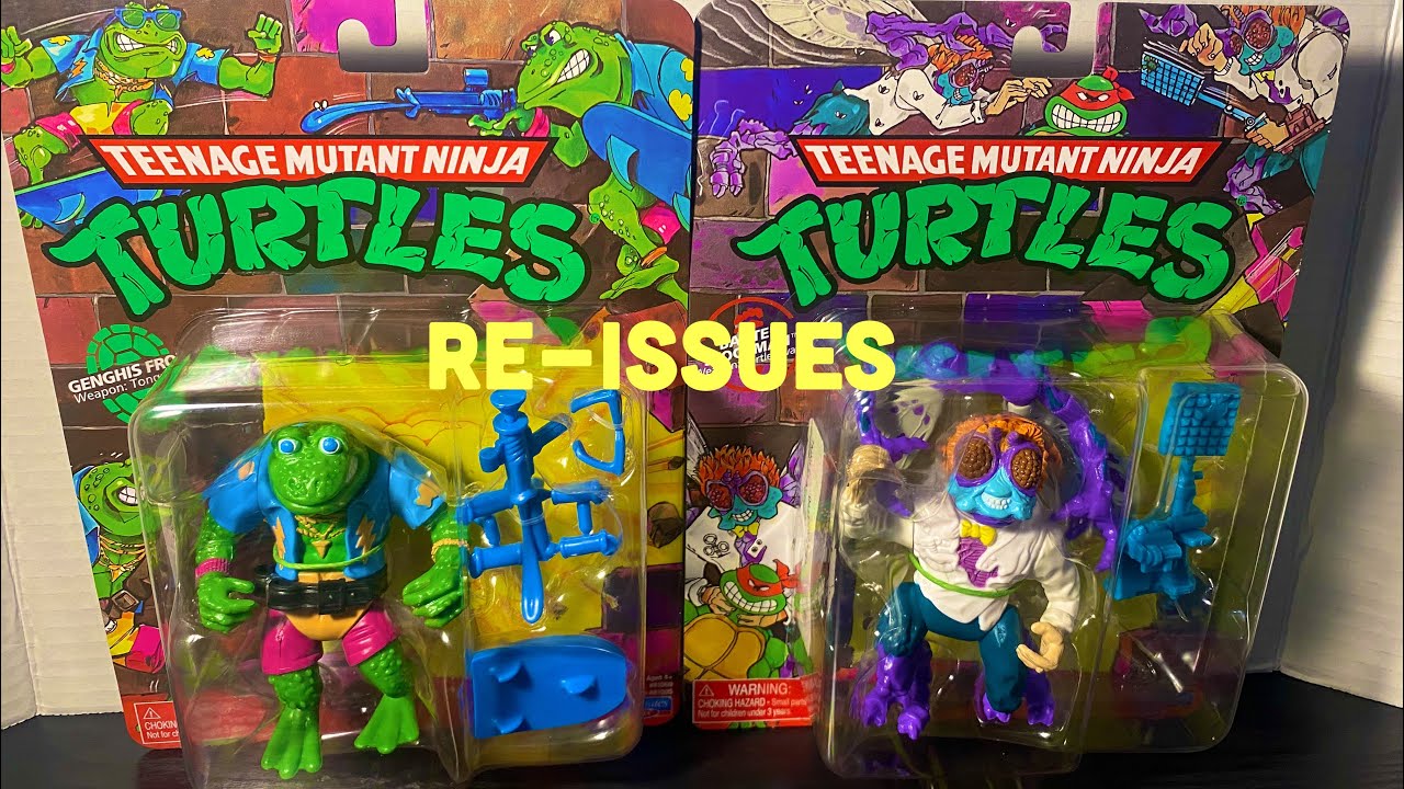 TMNT UNBOXING | BAXTER STOCKMAN & GENGHIS FROG