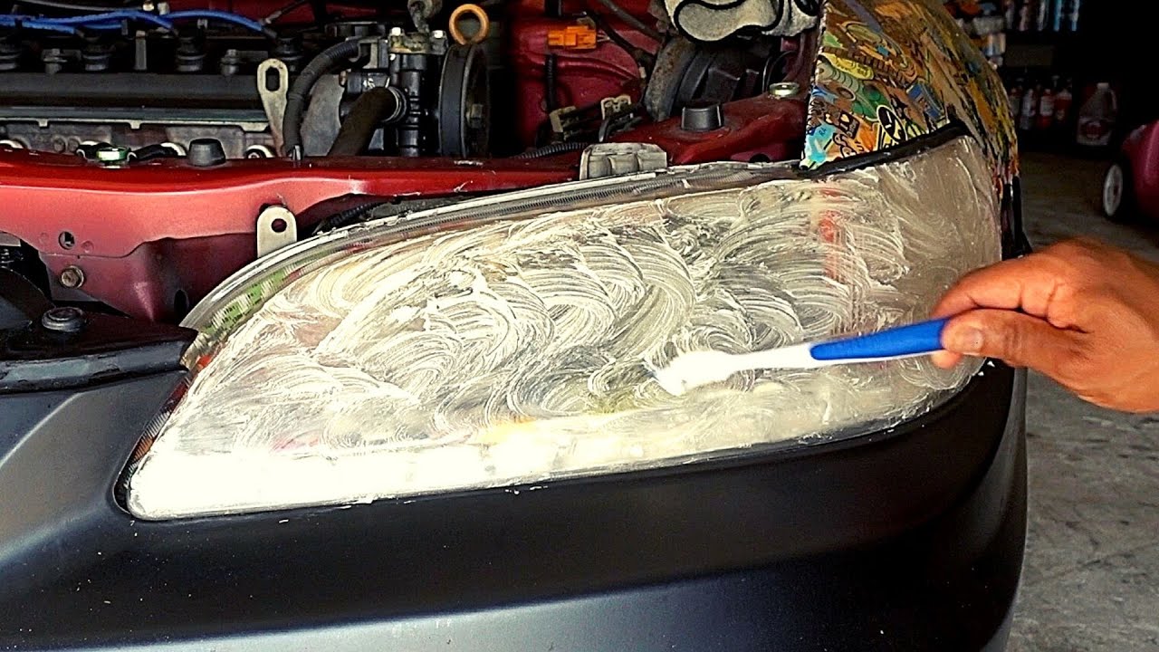 Como Limpiar Faros con Pasta de Dientes