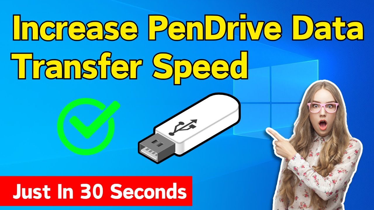 How to Increase Transfer Speed of Pendrive 2025 | Speed up Copy Paste Speed of Pendrive (Easy Way)