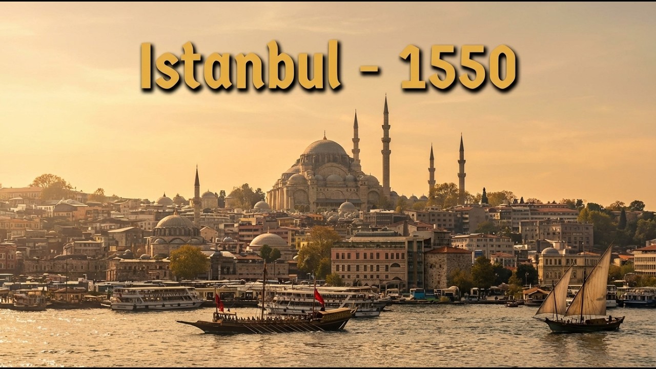Step Inside Istanbul in 1550 | The Height of the Ottoman Empire
