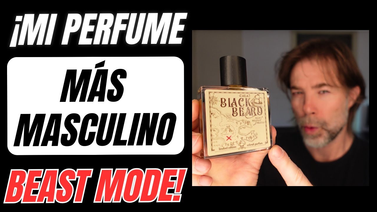 ¡MI PERFUME BEAST MODE MÁS MASCULINO! BLACK BEARD CALAJ 💥