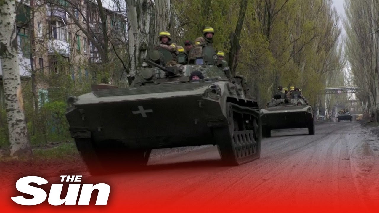 Ukrainian servicemen near Bakhmut prepare to go on mission