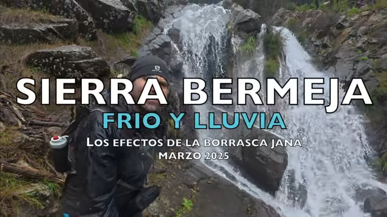 #SierraBermeja: frio y lluvia. Los efectos de la borrasca #jana (Marzo 2025)
