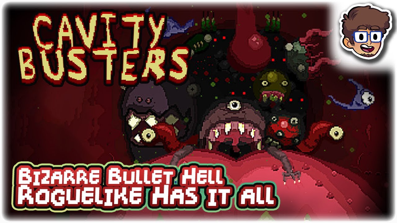 BIZARRE BULLET HELL ROGUELIKE THAT HAS IT ALL!? | Let's Try: Cavity Busters