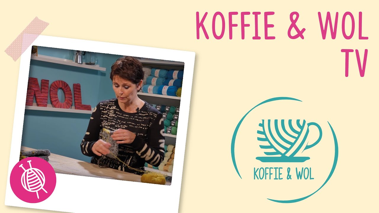 Koffie & Wol - Randje aan handwarmers breien