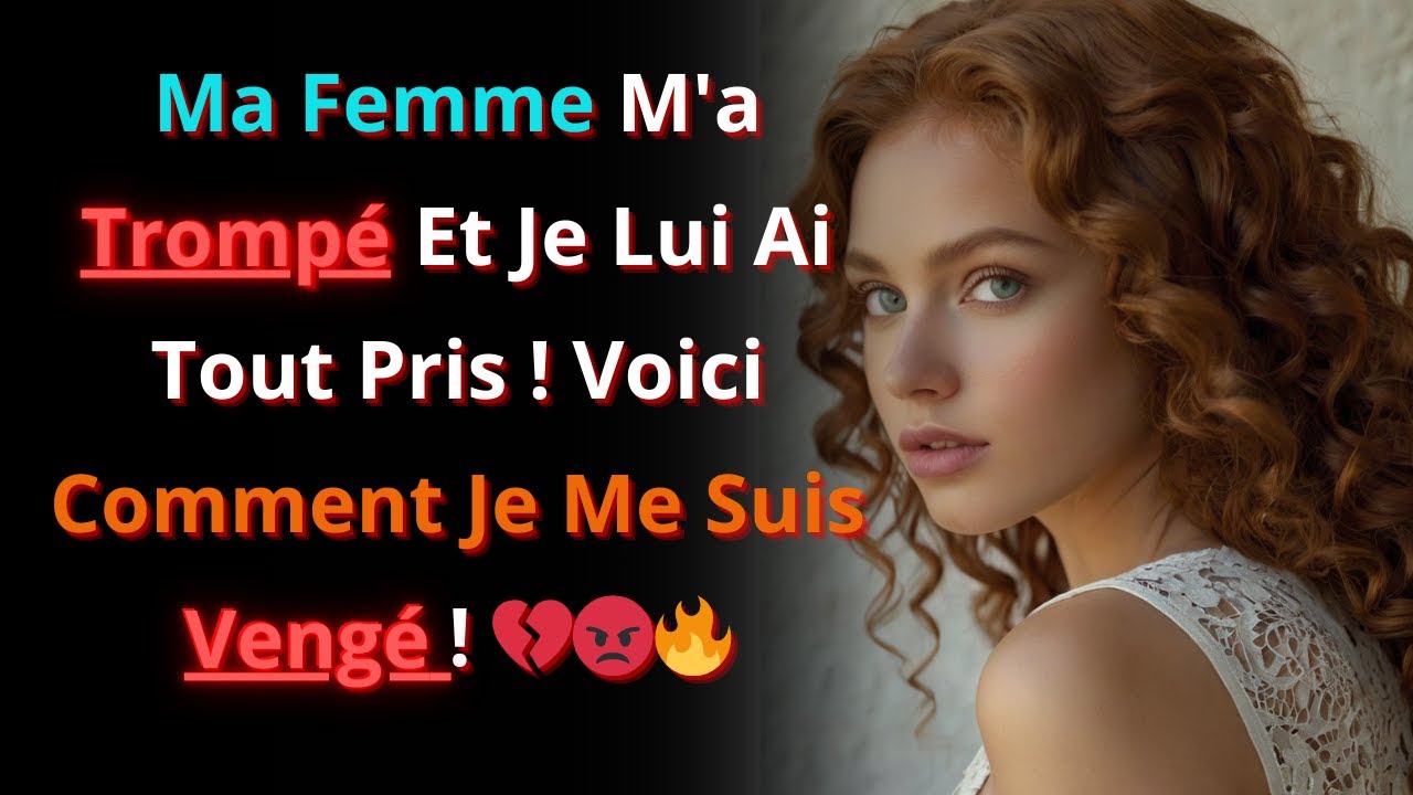 Ma Femme M'a Trompé Et Je Lui Ai Tout Pris ! Voici Comment Je Me Suis Vengé ! Trahison  Infidélité