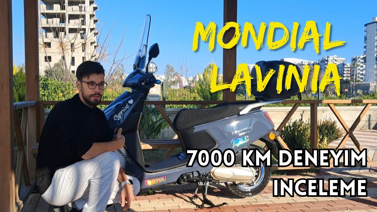 MONDİAL LAVİNİA 125 İNCELEMESİ 7000KM TECRÜBELERİM #mondial