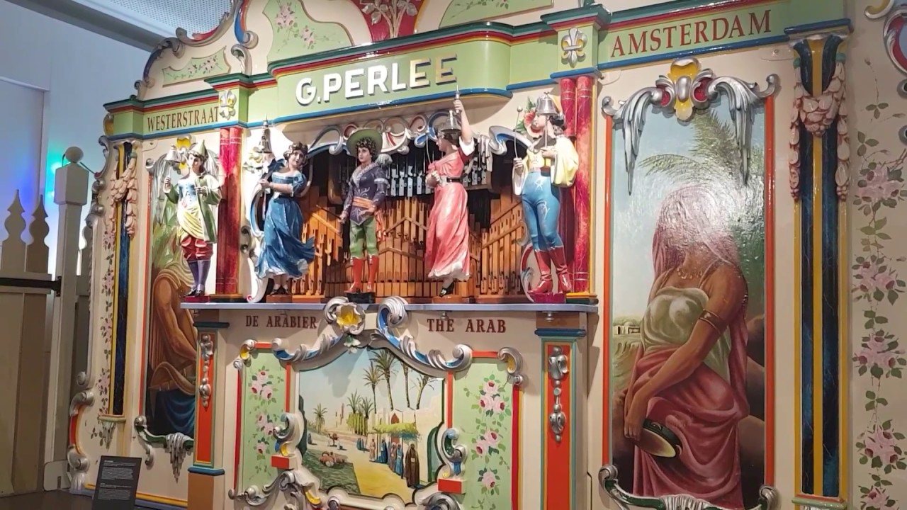 Draaiorgel de arabier in museum speelklok