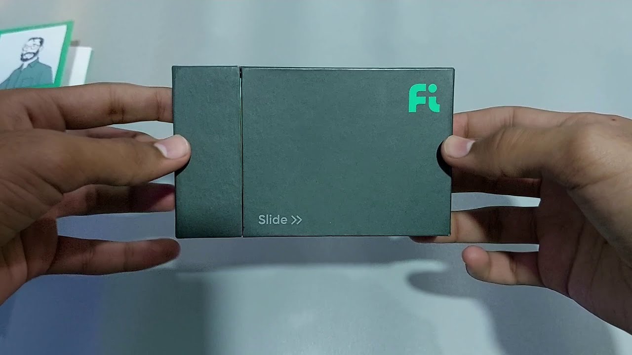 fi money bank debit card unboxing