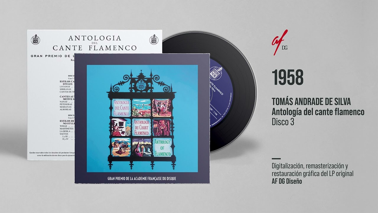 TOMÁS ANDRADE DE SILVA, 1958 Antología del Cante Flamenco CD 3