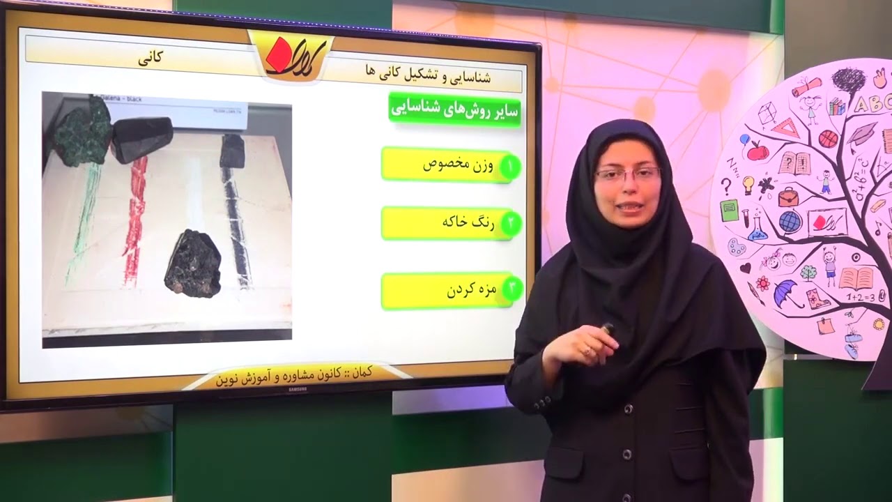 علوم زمین شناسی هشتم   فصل 11   کانی ها   شناسایی و تشکیل کانی ها   قسمت 2