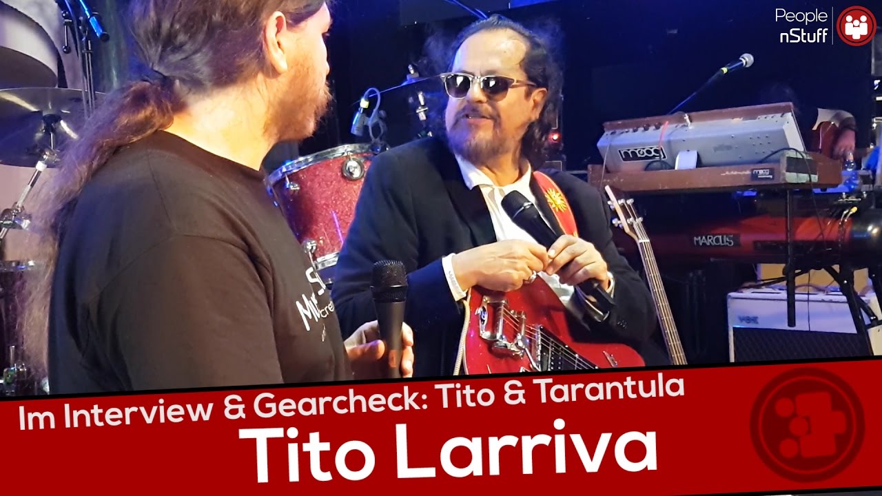 Music nStuff: Interview Tito Larriva from Tito and Tarantula (Munich 2016)