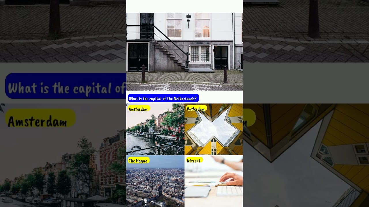 What&rsquo;s the Capital of the Netherlands? 🇳🇱 #Netherlands #Amsterdam #TriviaChallenge #GeographyFun