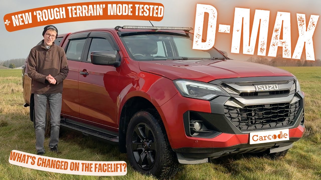 2025 Isuzu D-MAX Facelift Review, Testing New ‘Rough Terrain Mode’! (UK)(4K) | Carcode