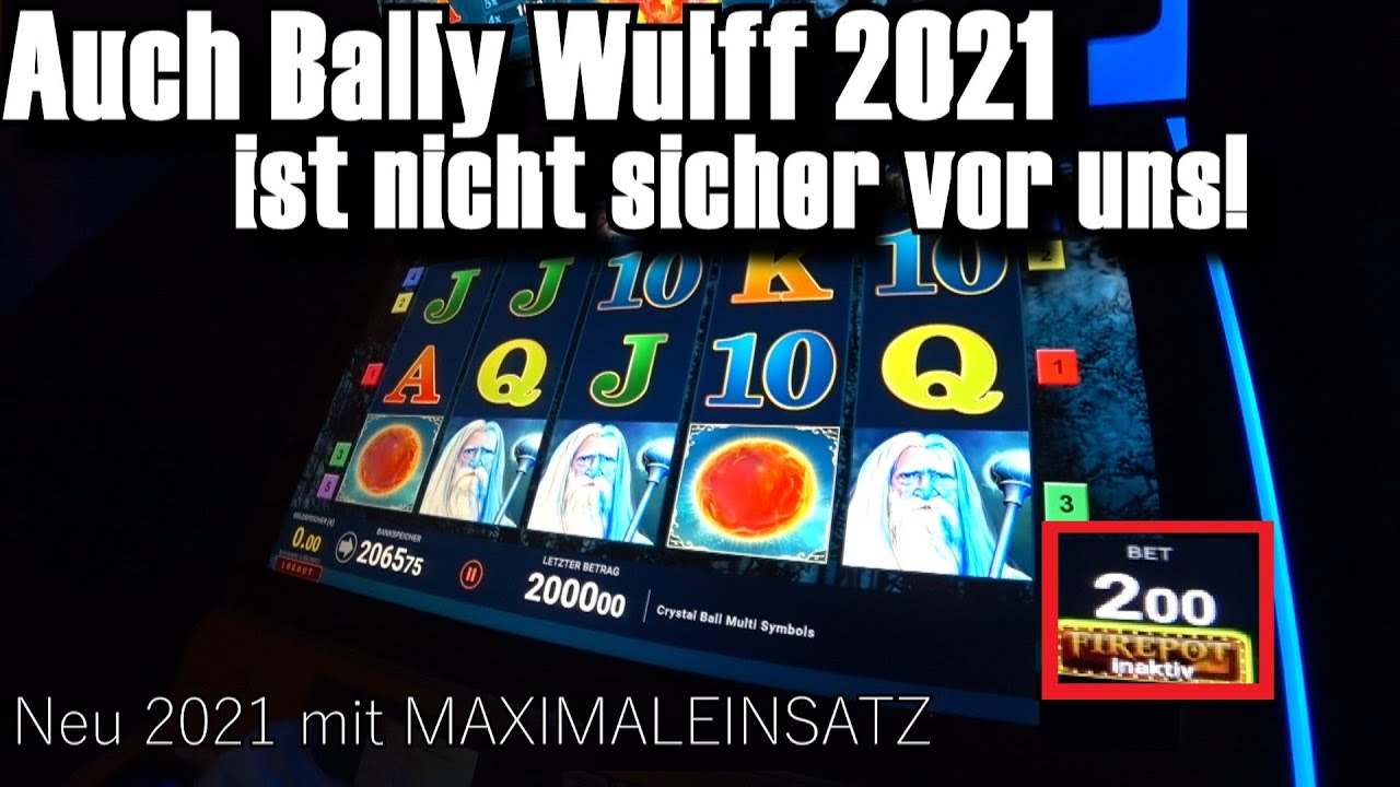 VOLLAUSZAHLUNG Crystal Ball wird auf MaximalEinsatz rasiert - NEUE Spiele 2021 Spielautomaten Spielo