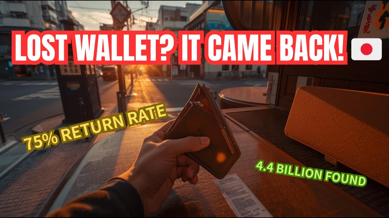 Why Lost Wallets Always Come Back in Japan 🇯🇵 | The Truth About Japanese Honesty