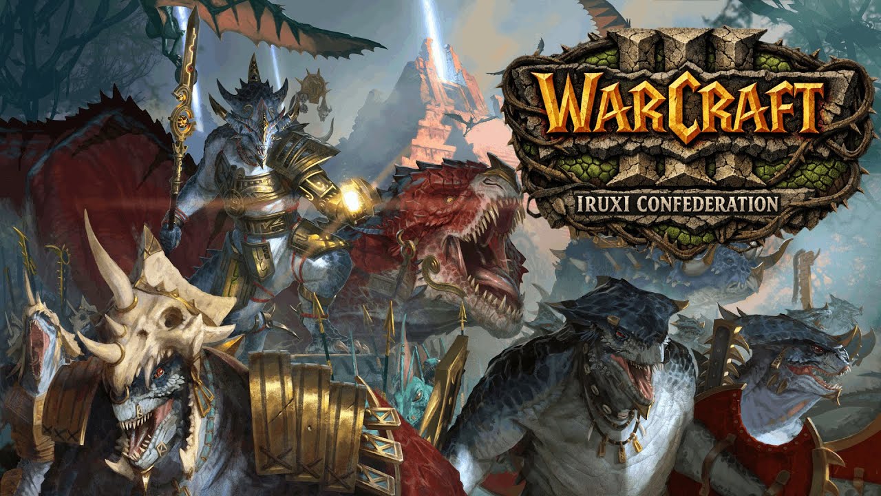 Warcraft 3 Reforged: Динозавры, морфы и многое другое! - Пользовательская раса Конфедерации Ирукс...