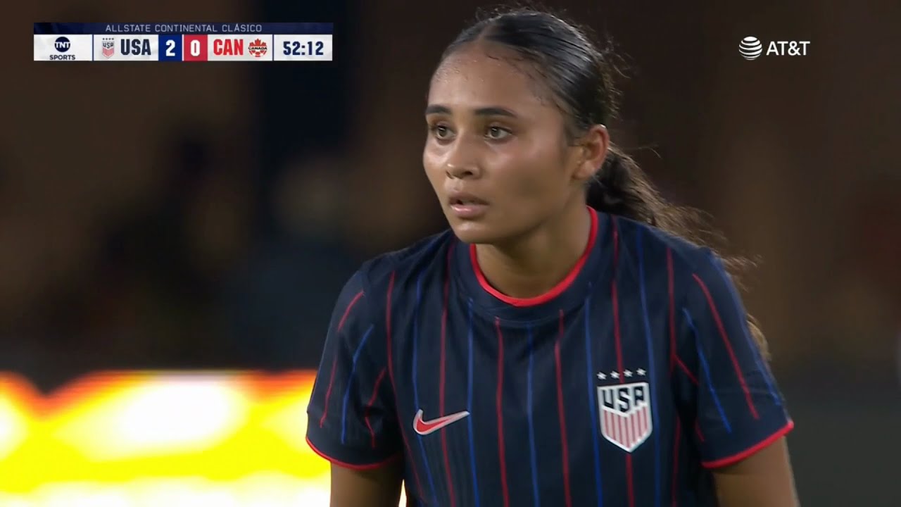 Alyssa Thompson USWNT v Canada - Friendly July 2