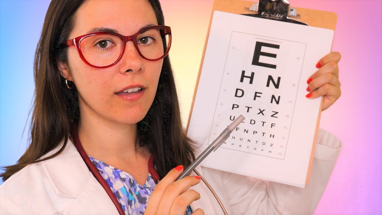 Cranial Nerve Exam by an Intern 👩🏻‍⚕️ ASMR
