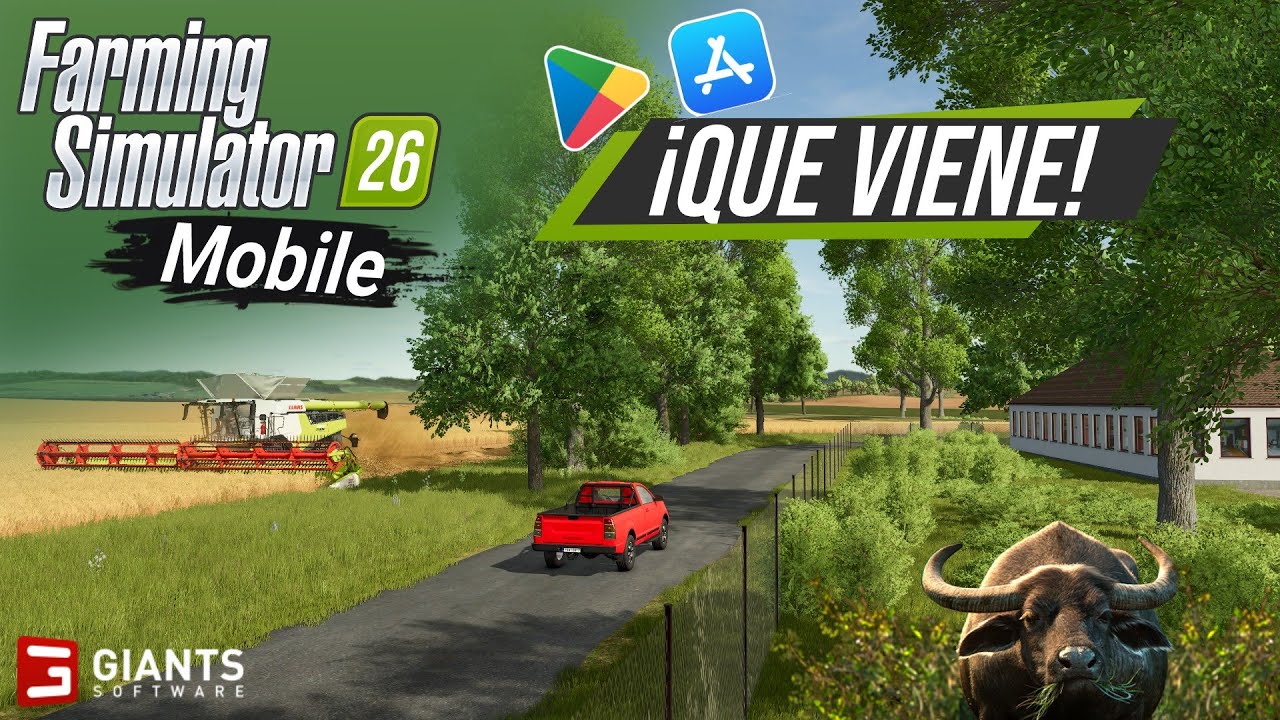 🚜 Próximo Farming Simulator MÓVIL: ¿Cuándo sale y qué traerá?🔥