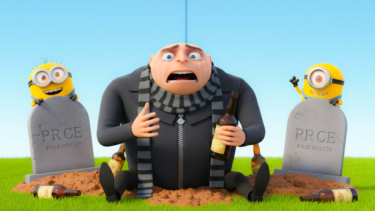 Minions Watch the Ultimate Downfall 💀🍾 Gru’s Darkest Moment Ever | Minions Animation