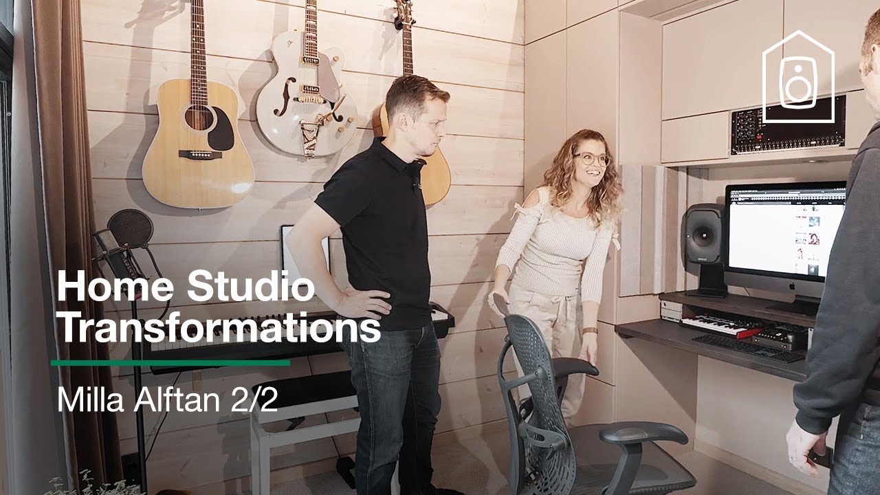 Genelec | Home Studio Transformations - Milla Alftan: 2/2