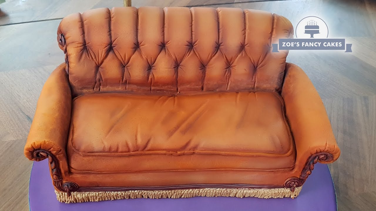 Friends sofa cake tutorial