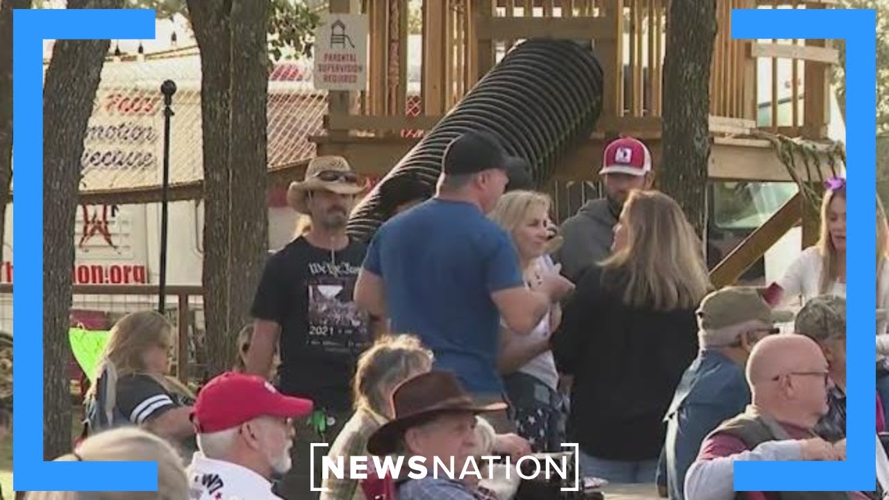 Border convoy makes its way to border city Eagle Pass, Texas | NewsNation Live